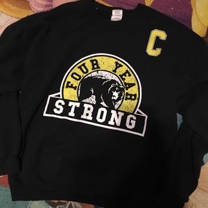 Four Year Strong band pull over sweater